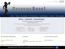 Tablet Screenshot of perseus.ch